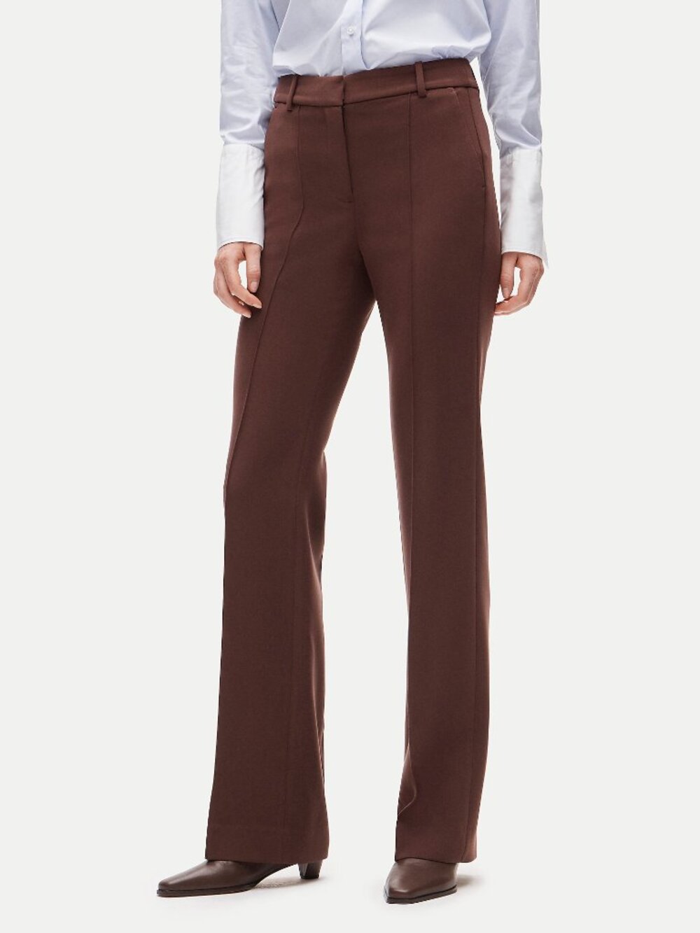 J.Crew Natalia Pant Four-Season Stretch Fabric Cubeb Berry Size 12 NWT